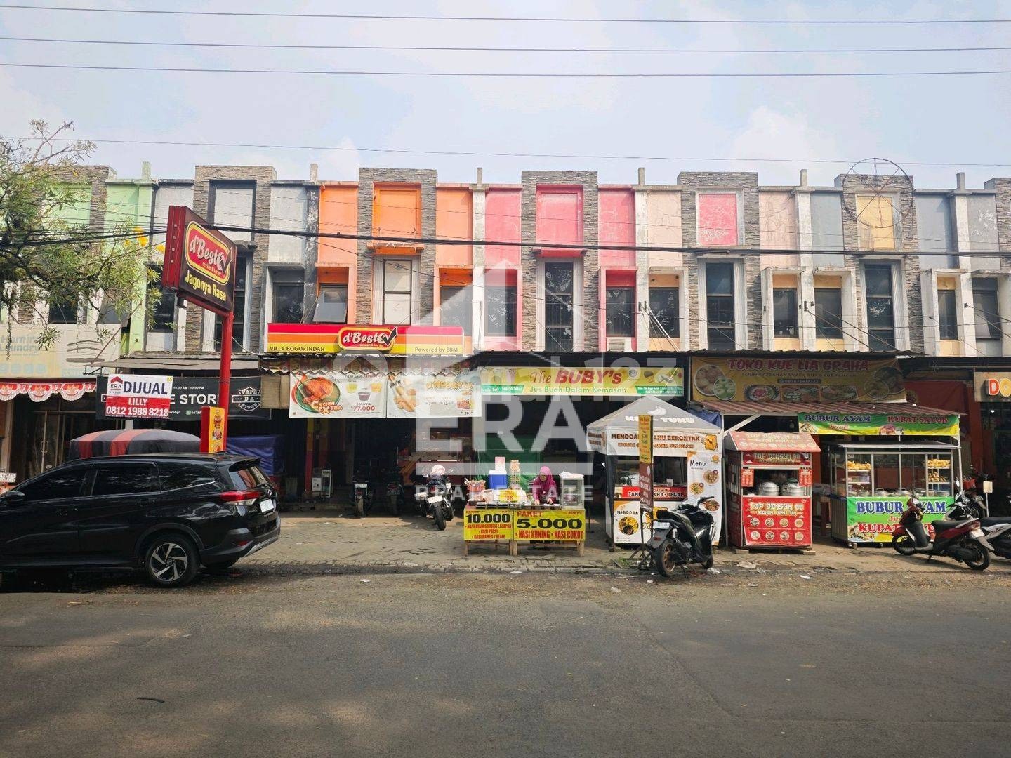 Ruko Ramai Padat Penduduk Di Villa Bogor Indah Akses Strategis | Agen ...